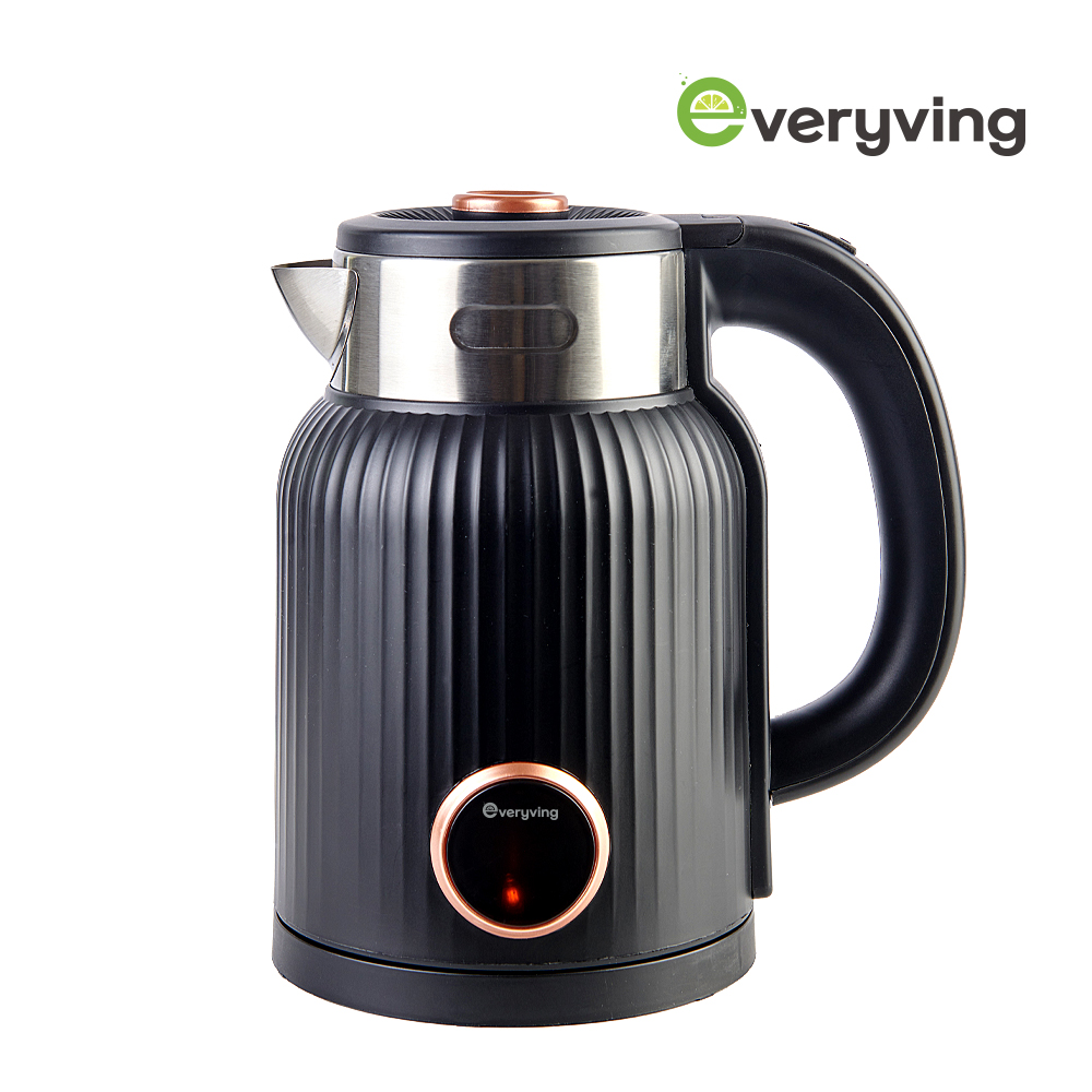 에브리빙 1.5L 더 블랙 무선주전자